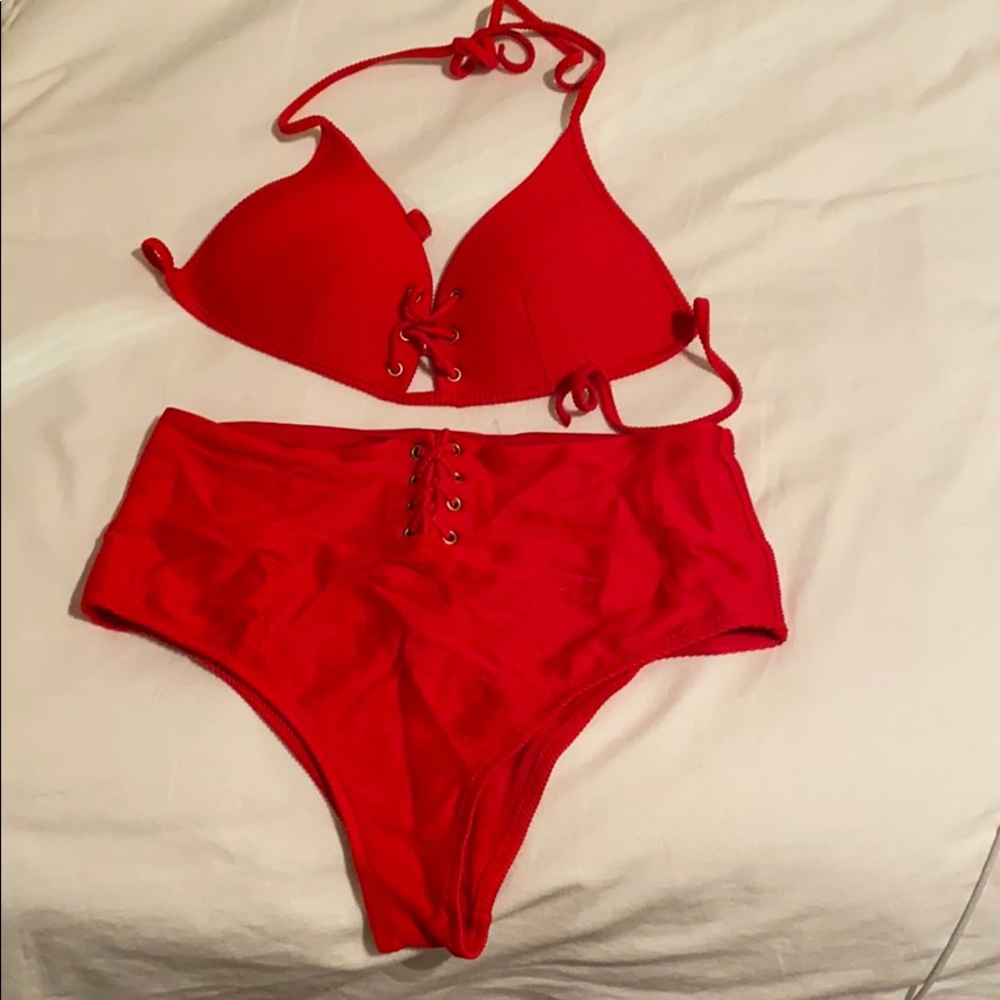 High Waisted Bathing suit